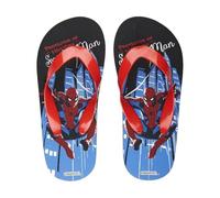 E plus M Spider-Man Kinder Flip Flops Gr. 26-33 - Zehentrenner/Latschen mit Spiderman Motiv - leichte Badeschuhe für Strand, Pool, Urlaub & Zuhause