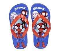 E plus M Spidey & Friends Kinder Flip Flops Gwen Miles Morales Sandalen Zehentrenner Latschen Gr. 24-29, Farbe: Bunt, Größe der Schuhe: 24/25