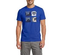 E.T. Der Außerirdische Fahrrad Mond Filmszene Männer T-Shirt