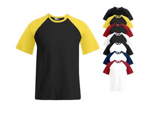 E1060 Promodoro Herren Raglan T-Shirt kurzarm White S
