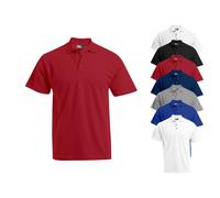 E4040 Promodoro Herren Premium Polo Kurzarm Black L