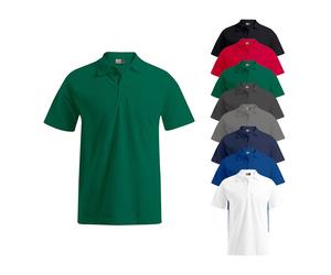 E4400 Promodoro Herren Polo 60/40 Kurzarm Jade 4XL