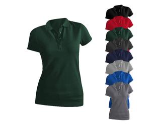 E4405 Promodoro Damen Polo 60/40 Kurzarm Black L