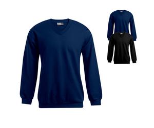 E5025 Promodoro Herren V Ausschnitt Sweatshirt Navy XL