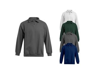E5050N Promodoro Herren Troyer Sweatshirt mit halben Reißverschluss Black 3XL