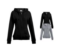 E5181 Promodoro Damen Kapuzen Jacke 80/20 Black M