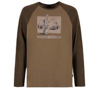 E9 - Long Coffee - Longsleeve, Gr. XS, braun (Tobacco)