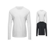 EA021 Ecologie Erawan BioLangarmshirt für Herren Arctic White XS