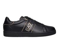 EA7 Emporio Armani Sneaker aus Leder Herren schwarz, 10