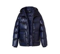 EA7 Daunenjacke Herren Mikrofaser blau, L