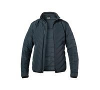 EA7 Daunenjacke Herren Stehkragen Mikrofaser blau, L