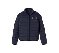 EA7 Daunenjacke Herren Stehkragen Mikrofaser blau, L