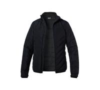 EA7 Daunenjacke Herren Stehkragen Mikrofaser schwarz, S