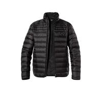 EA7 Daunenjacke Herren Stehkragen Mikrofaser schwarz, XXL