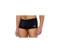 EA7 Emporio Armani 7M000551 Badehose für Schwimmbad und Meer für Herren mit Logo, Schwarz/Gold, 56