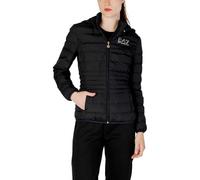 EA7 Emporio Armani Daunenjacke für Damen, 100 g, Core Lady mit abnehmbarer Kapuze 8NTB23TNF8Z 8034149908219 - XXS, Schwarz , 50