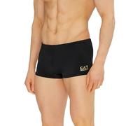 EA7 Emporio Armani Herren-Badehose Slip ASV 7M000551AF14514 8059659582629 - M, Schwarz/Gold, 56
