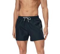 EA7 Emporio Armani Herren-Boxershorts Logo Series 7M002001AF14497 8056643412160 - XXL, Schwarz Silber, Medium