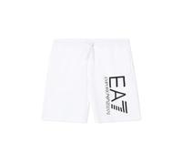 EA7 Emporio Armani Herren Shorts Core Identity aus Baumwolle 7M001414AF22266 8033920030446 - XXS, WEISS SCHWARZ, M