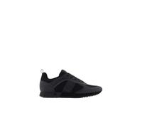 EA7 Emporio Armani Mesh Runner Sneaker, Schwarz/Asphalt, Black Asphalt, 44 EU