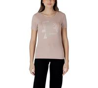 EA7 Emporio Armani Pinkes Baumwoll-T-Shirt M