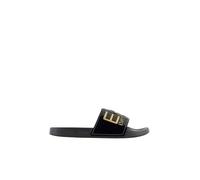 EA7 Beachwear Badesandalen schwarz/gold - 42