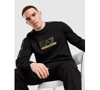 EA7 Emporio Armani Tape Crew Sweatshirt Herren - Herren, Schwarz - L