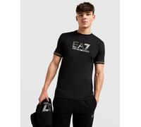 EA7 Emporio Armani Tape Large Logo T-Shirt - Herren, Schwarz - XXL