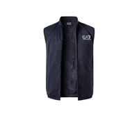 EA7 Funktionsweste Herren Stehkragen Mikrofaser blau, XL