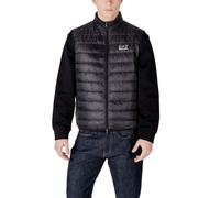 Ea7 Herbst Winter Herrenweste Schwarz Polyamid Leicht Robust - Größe: L