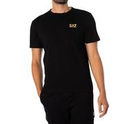T-Shirt mit Label-Print L men Black