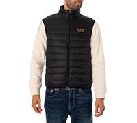 EA7 Emporio Armani Steppweste mit Stehkragen Modell 'LIGHTDOWN' in Black, Größe L