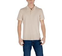 Ea7 Herren Polo Beige Baumwollmischung Frühling/Sommer Komfo - Größe: XS