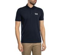 EA7 Herren Poloshirt Mit Logo Auf Der Brust, Blau, Armani Blue, 4XL