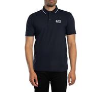 Slim Fit Poloshirt mit Label-Print Modell 'TRAIN CORE' M men Dunkelblau