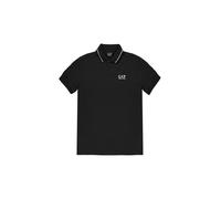 Ea7 Herren Poloshirt Schwarz Frühling/Sommer 483514 - Größe: XL