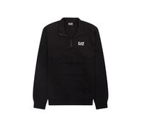 Emporio Armani EA7 Core 1/2 Zip Sweatshirt - Herren, Black - XXL