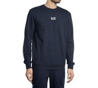 EA7 Herren Sweatshirt Mit Logo In Regulärer Passform, Blue, L