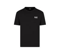 EA7 Herren T-Shirt mit Brust-Logo, schwarz/gold, Schwarz , XXXXXL