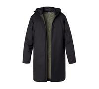 EA7 Kapuzenmantel Herren Mikrofaser schwarz, 52 (L)