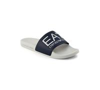 EA7 Pantoletten Herren Gummi blau, 45 (10.5)