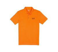 EA7 Polo-Shirt Herren Slim Fit Kurzarm Baumwoll-Jersey orange, XXL