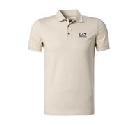 EA7 Polo-Shirt Herren Slim Fit Kurzarm Baumwoll-Jersey weiß, 5XL