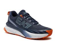 EA7 Sneaker X8X177 XK381 Herren Blau und Orange, blau, 43 1/3 EU