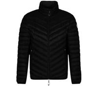 EA7 Steppjacke für Herren, Schwarz, Stehkragen, Reißverschluss, sportliches Design, Schwarz , XL