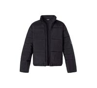 EA7 Steppjacke Herren Stehkragen Mikrofaser schwarz, XL