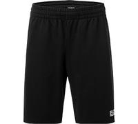 EA7 Sweatshorts Herren Regular Fit Baumwolle schwarz, XXL