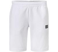 EA7 Sweatshorts Herren Regular Fit Baumwolle weiß, XL