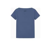 EA7 Train Logo Series W Handwritten Tee SS Crossover - Train Logo Series W Handwritten Tee SS Crossover bering sea (U9304) L