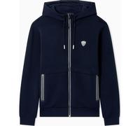 EA7 Train Premium Shield M Hoodie Full Zip VI PL CC - Train Premium Shield M Hoodie Full Zip VI PL CC armani blue (1562) XS